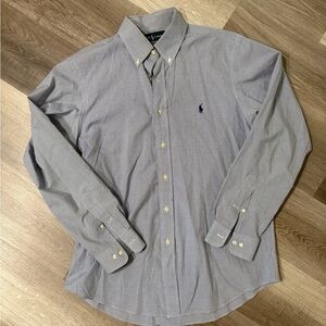 Ralph Lauren Men's Light Blue Button-Down Shirt